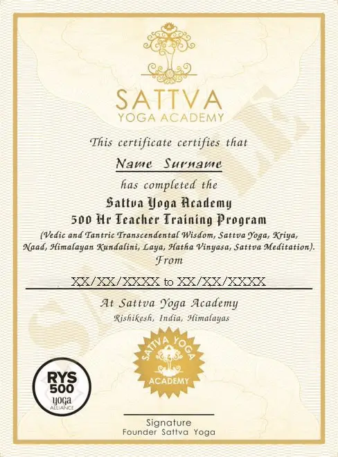 500 Hour Yoga Teacher Training In Rishikesh